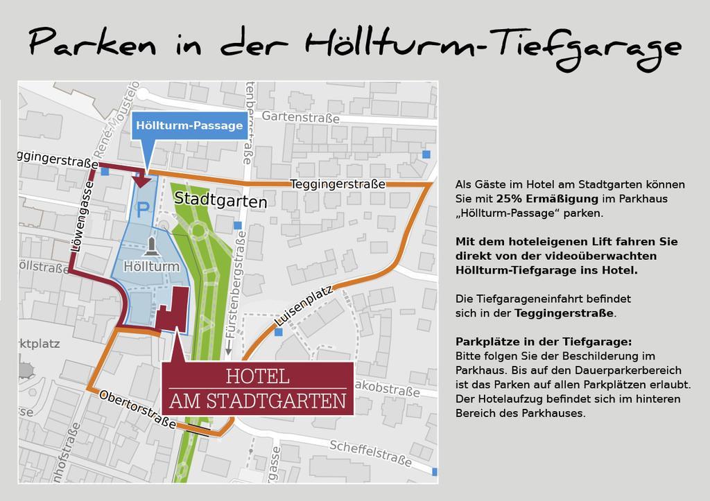 Hotel Am Stadtgarten Radolfzell am Bodensee Kültér fotó